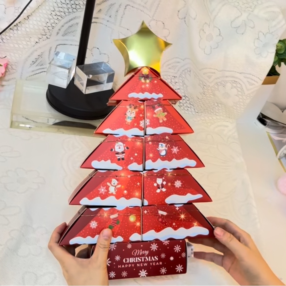 Christmas Tree Gift Pack with LED Light